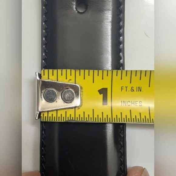 Vacheron Constantin Men's Leather Belt in Black - 49” - RARE - Picture 15 of 16